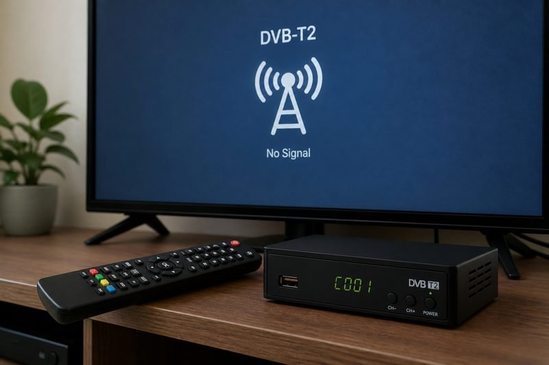 Nie łapie kanałów? Sprawdź, czy telewizor ma DVB-T2