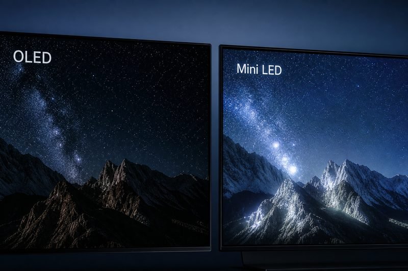 OLED czy MiniLED dobrane do salonu